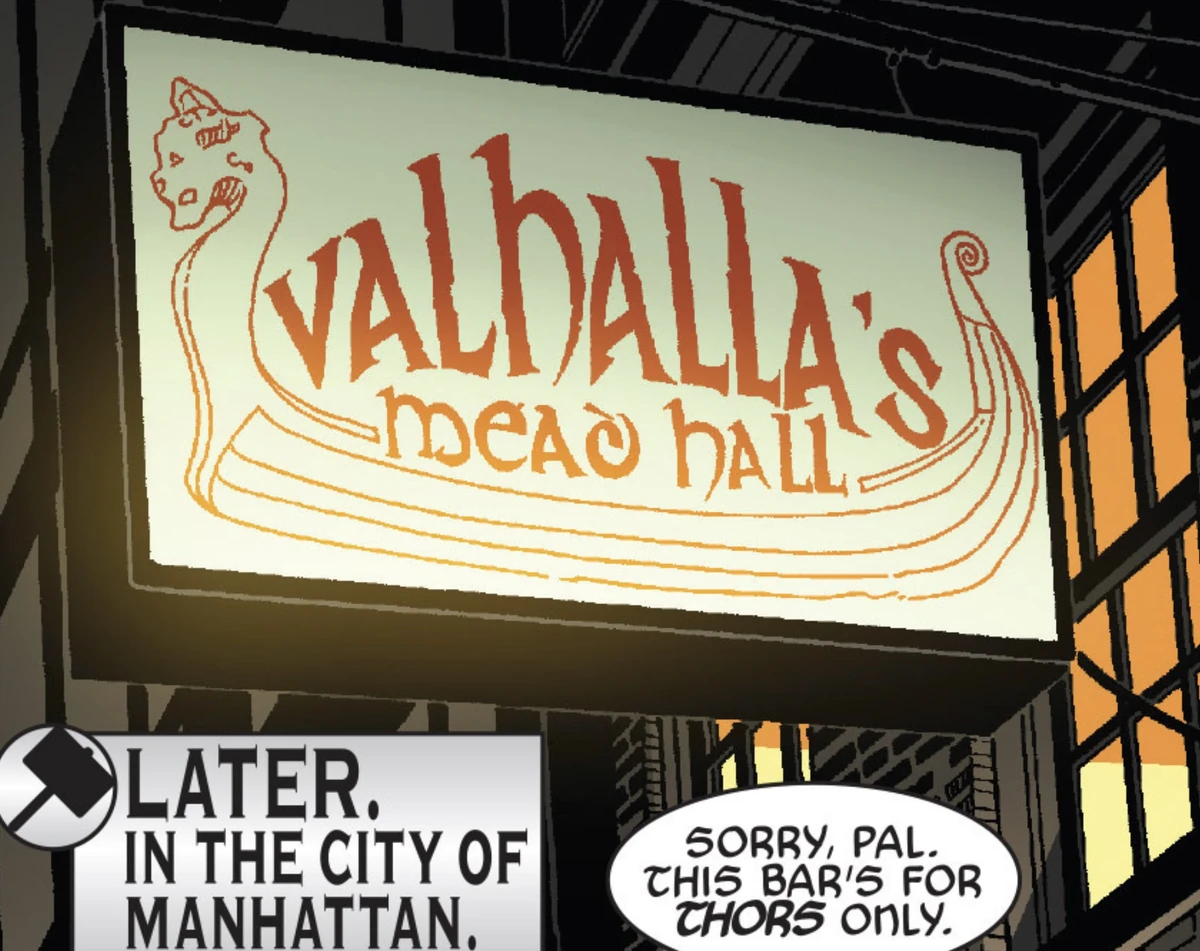 Valhalla's Mead Hall The Mighty Thor Fandom
