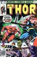 Thor #290 "Ring Around the Red Bull!" Release date: September 11, 1979 Cover date: December, 1979