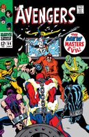 Avengers #54 "...And Deliver Us From--The Masters of Evil!" Release date: May 8, 1968 Cover date: July, 1968