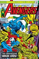 Avengers #143 "Right Between the Eons!" Release date: October 21, 1975 Cover date: January, 1976