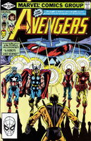 Avengers #217 "Double-Cross!" Release date: December 8, 1981 Cover date: March, 1982