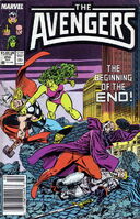 Avengers #296 "Hearts of Oak...and Heads to Match!" Release date: August 10, 1988 Cover date: October, 1988