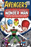 Avengers #9 "The Coming Of The...Wonder Man!" Release date: August 12, 1964 Cover date: October, 1964