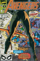 Avengers #315 "Doomsday Plus One!" Release date: January 10, 1990 Cover date: March, 1990