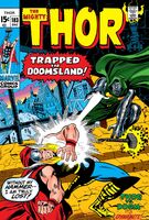 Thor #183 "Trapped in Doomsland" Release date: October 6, 1970 Cover date: December, 1970