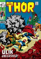 Thor #173 "Ulik Unleashed!" Release date: December 9, 1969 Cover date: February, 1970