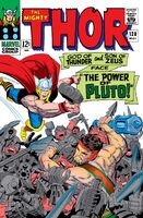 Thor #128 "The Power of Pluto!" Release date: March 2, 1966 Cover date: May, 1966