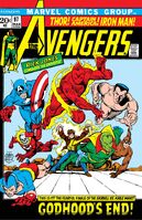 Avengers #97 "Godhood's End!" Release date: December 14, 1971 Cover date: March, 1972