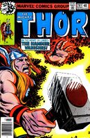Thor #281 "This Hammer Lost!" Release date: December 5, 1978 Cover date: March, 1979