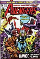 Avengers #127 "Bride and Doom" Release date: June 18, 1974 Cover date: September, 1974