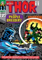 Thor #134 "The People Breeders!" Release date: August 31, 1966 Cover date: November, 1966