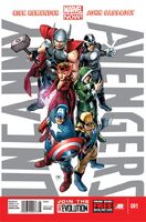 Uncanny Avengers #1 "New Union, Part One" Release date: October 10, 2012 Cover date: December, 2012