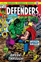 Defenders #10 "Breakthrough!" Release date: August 21, 1973 Cover date: November, 1973