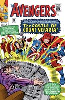 Avengers #13 "The Castle of Count Nefaria!" Release date: December 9, 1964 Cover date: February, 1965