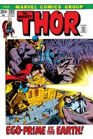 Thor #202 "...And None Dare Stand 'Gainst Ego-Prime!" Release date: May 16, 1972 Cover date: August, 1972