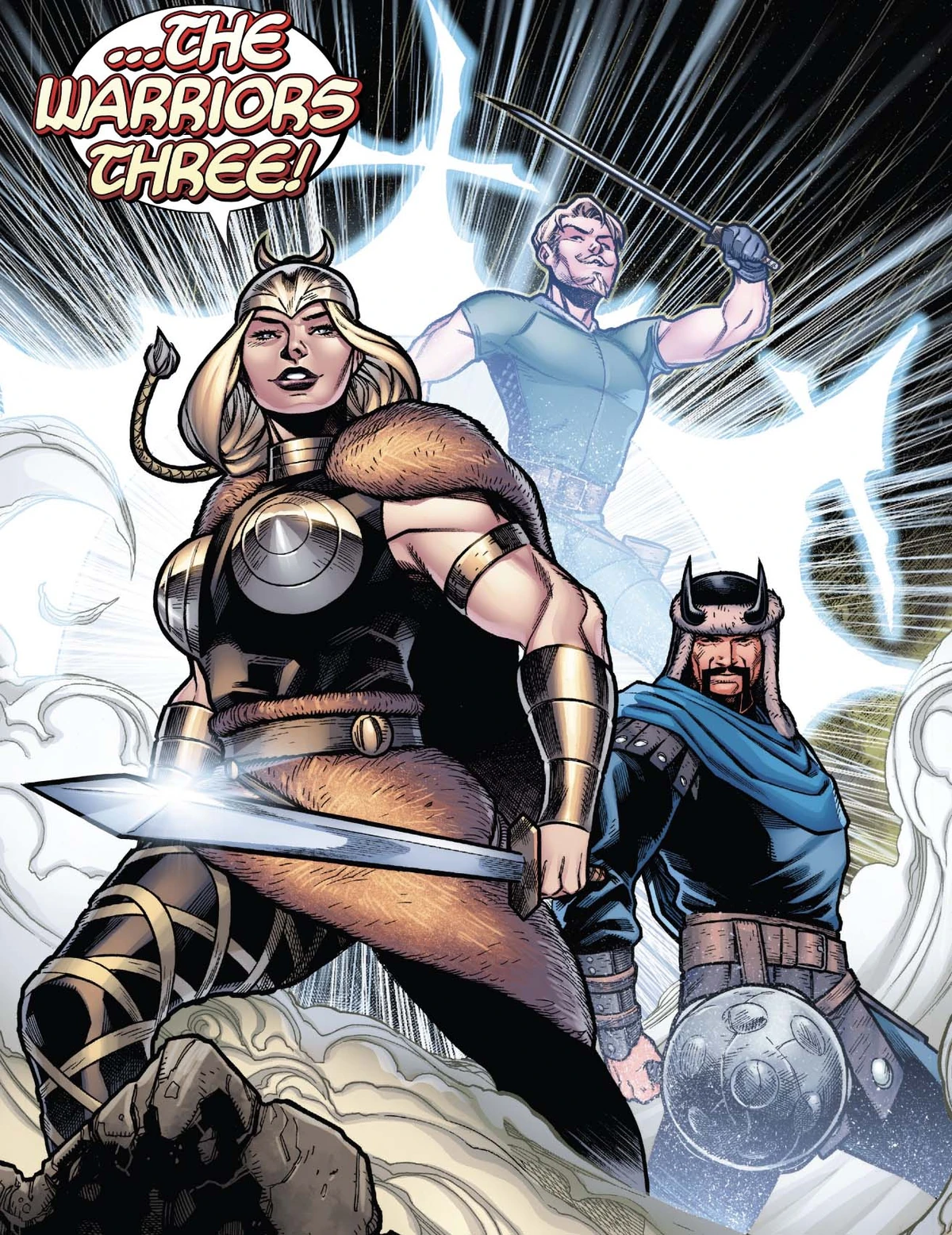 the warriors three thor