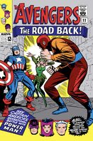 Avengers #22 "The Road Back" Release date: September 9, 1965 Cover date: November, 1965