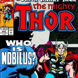 Thor #421 Review (Aug 1990)   And If Gods Are Men [The Black Galaxy  Saga]
