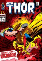 Thor #157 "Behind Him...Ragnarok!" Release date: July 31, 1968 Cover date: October, 1968