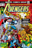 Avengers #120 "Death-Stars of the Zodiac!" Release date: November 6, 1973 Cover date: February, 1974