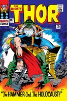 Thor #127 "The Hammer and the Holocaust!" Release date: February 2, 1966 Cover date: April, 1966