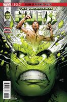 Incredible Hulk #711 "Return to Planet Hulk, Part Three" Release date: December 20, 2017 Cover date: February, 2018