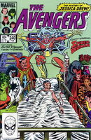 Avengers #240 "The Ghost of Jessica Drew!" Release date: November 8, 1983 Cover date: February, 1984