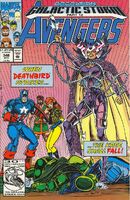 Avengers #346 "Assassination" Release date: February 18, 1992 Cover date: April, 1992