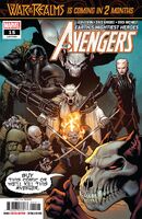 Avengers (Vol. 7) #15 "The Battle for the Throne of the Damned" Release date: February 20, 2019 Cover date: April, 2019