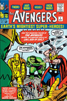 Avengers #1 "The Coming of the Avengers!" Release date: July 3, 1963 Cover date: September, 1963