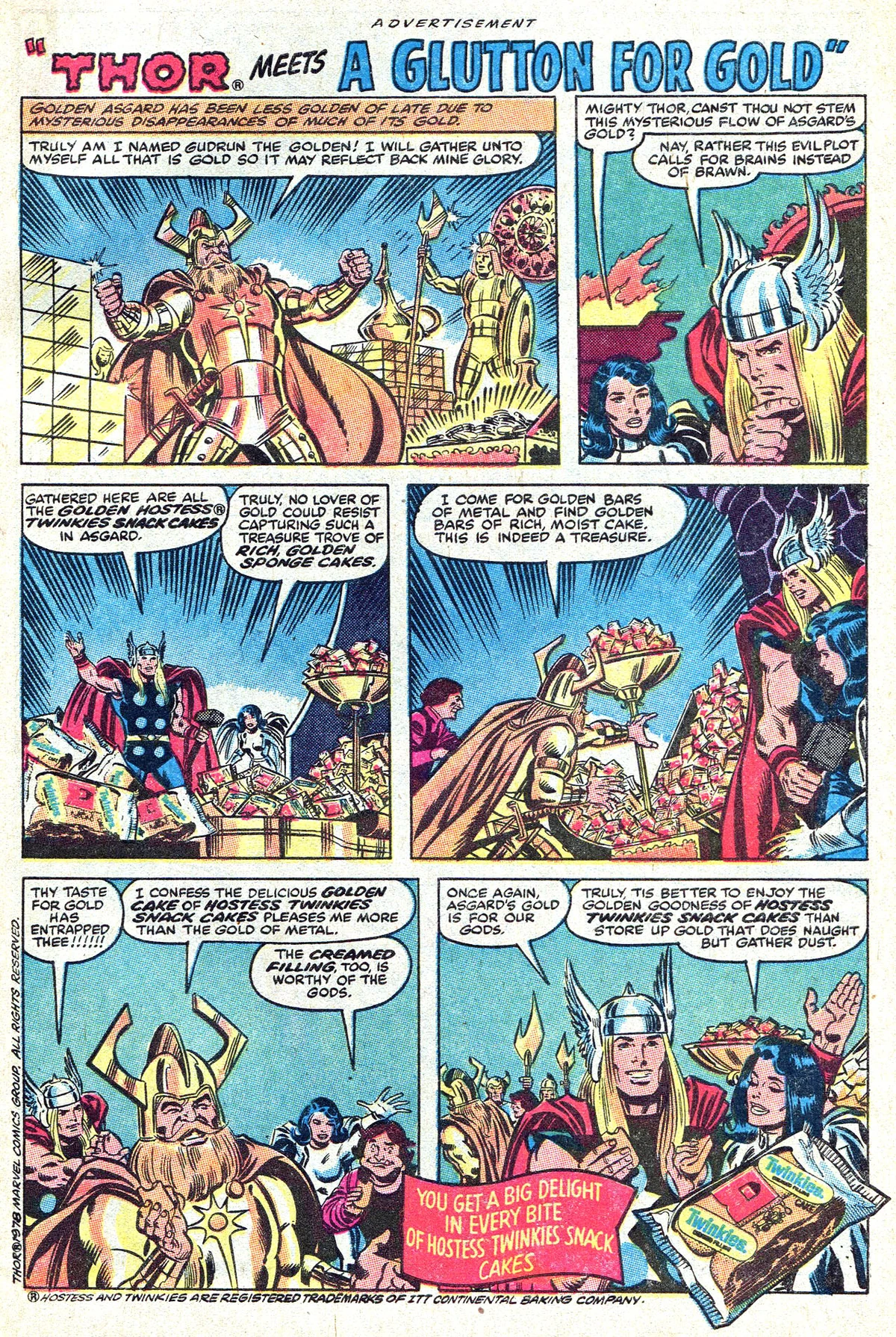 Hostess Fruit Pies Vol 1 1 A Glutton for Gold The Mighty Thor Fandom