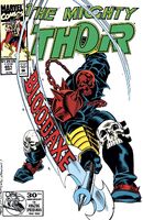 Thor #451 "Beware the Bloodaxe!" Release date: July 29, 1992 Cover date: September, 1992