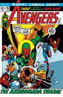 Avengers #96 "The Andromeda Swarm!" Release date: November 9, 1971 Cover date: February, 1972