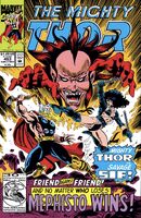 Thor #453 "When Mephisto Commands!" Release date: September 8, 1992 Cover date: November, 1992