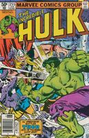 Incredible Hulk #255 "Thunder Under the East River!" Release date: October 21, 1980 Cover date: January, 1981