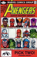 Avengers #221 "...New Blood!" Release date: April 6, 1982 Cover date: July, 1982