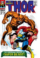 Thor #135 "The Maddening Menace of the Super-Beast!" Release date: October 5, 1966 Cover date: December, 1966