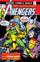 Avengers #135 "The Torch is Passed!" Release date: February 18, 1975 Cover date: May, 1975