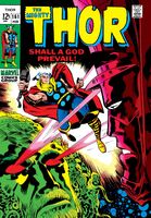 Thor #161 "Shall a God Prevail" Release date: December 5, 1968 Cover date: February, 1969