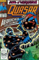 Quasar #5 "The Absorption Principle" Release date: October 10, 1989 Cover date: December, 1989