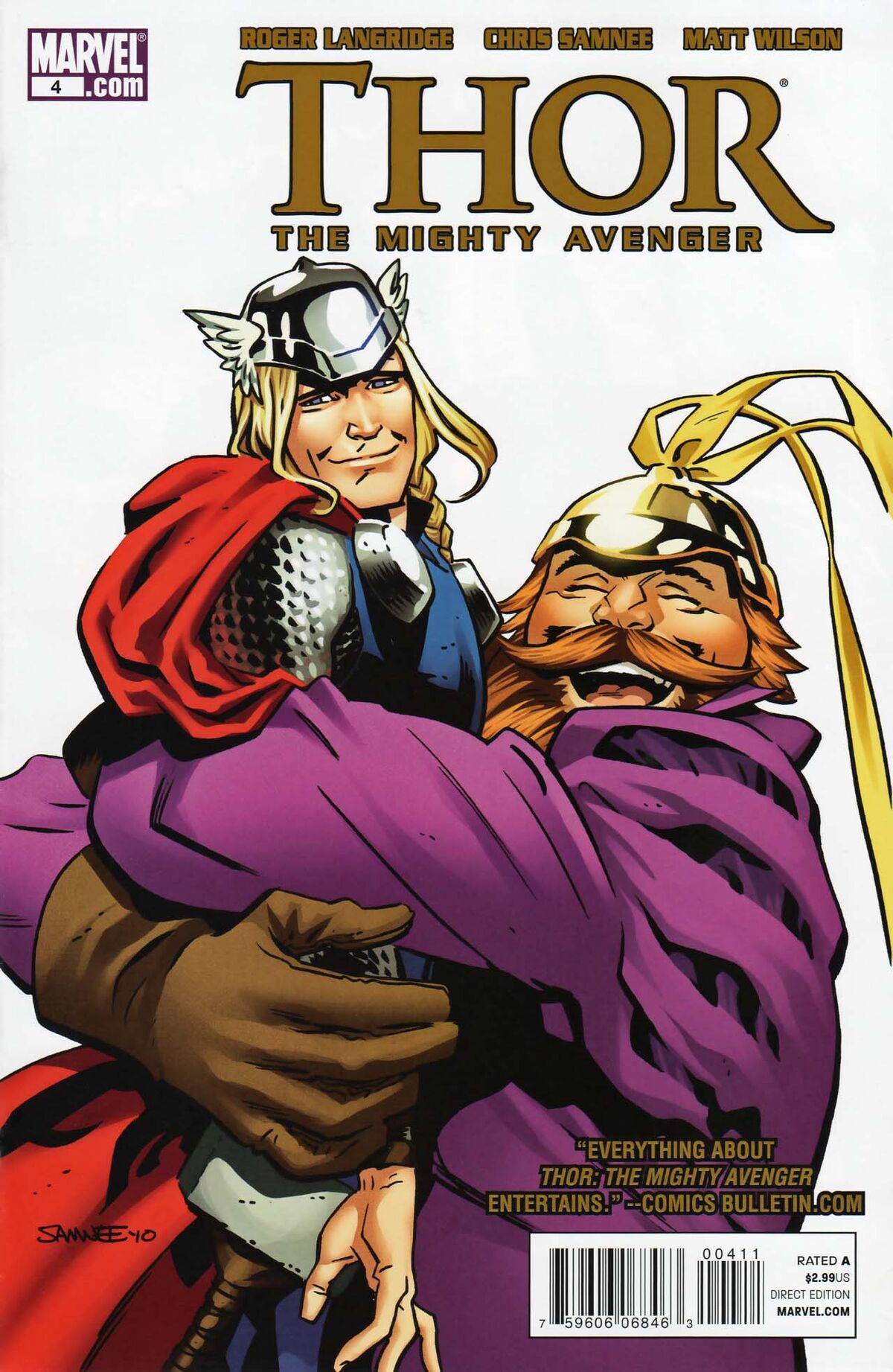 Thor the Mighty Avenger Vol 1 4 The Mighty Thor Fandom
