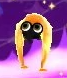 His Snurpose (A Golden Snurp mid-jump, exposing its long legs.)