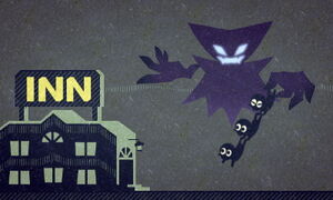 The Dark Lord kidnapping the hero's teammates.