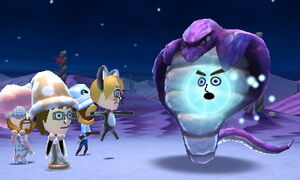 The Prickly Husband's Face being attached to the Cobra.