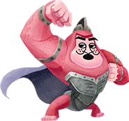 Official artwork of the General "Princess". (Switch version)