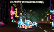 An Ice Tower defeated by Monster Dinner.