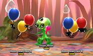 Encountering two Bloon Loon Loon along with a Super Alien.