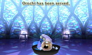 An Orochi defeated by Monster Dinner.