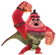 Official artwork of the General "Princess". (3DS version)