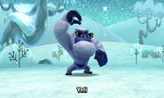 The Yeti in battle.